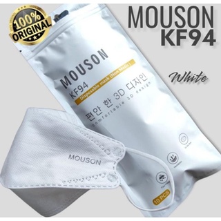 Jual Masker Kf Mouson Abu Hitam Putih Ply Original Isi Pcs