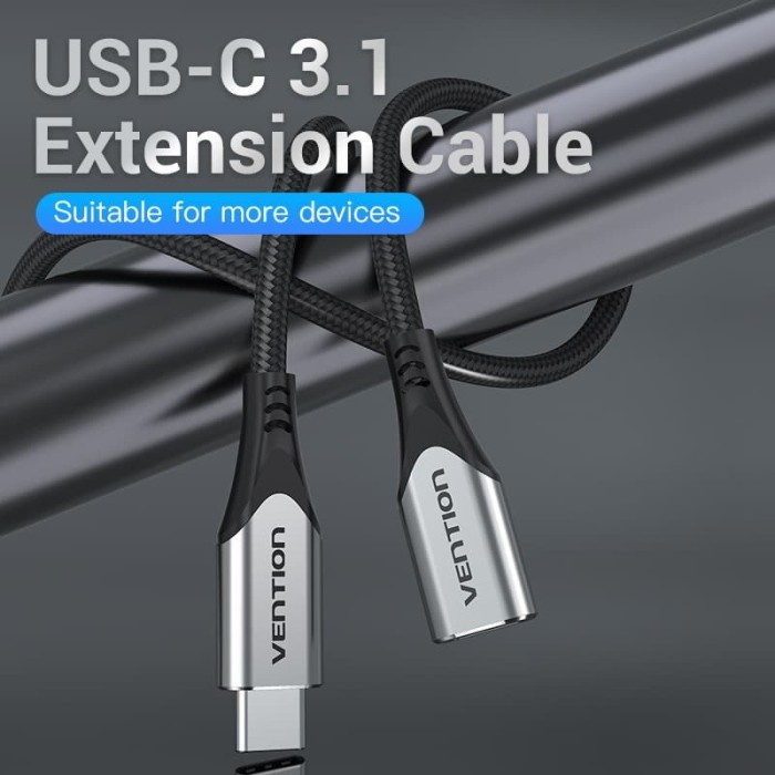 Jual Vention Kabel Usb C Extension Type C Extender Cord Usb C