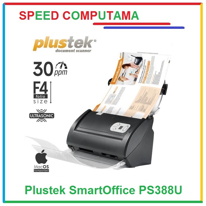 Jual Plustek Smartoffice Ps U Scanner Adf Dokumen Kompute Folio F