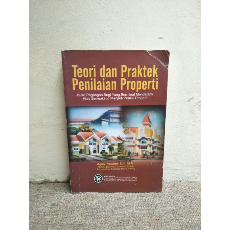 Jual Original Buku TEORI DAN PRAKTEK PENILAIAN PROPERTI Shopee Indonesia