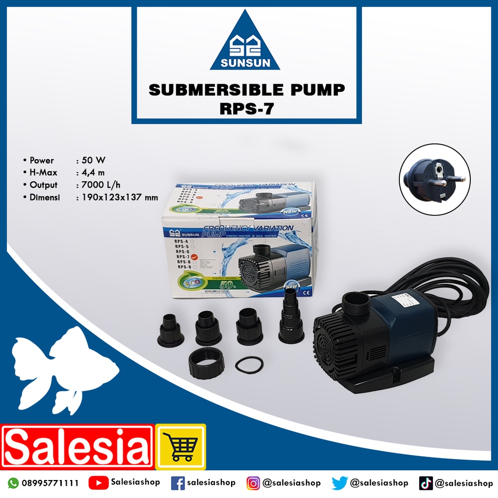 Jual Pompa Air Sunsun Rps Submersible Water Pump Kolam Aquarium