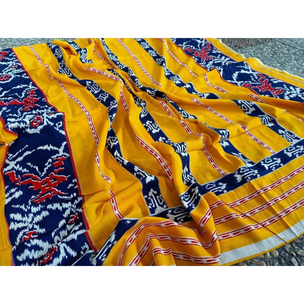 Jual Kain Batik Paris Solo Etnik Kuning Shopee Indonesia