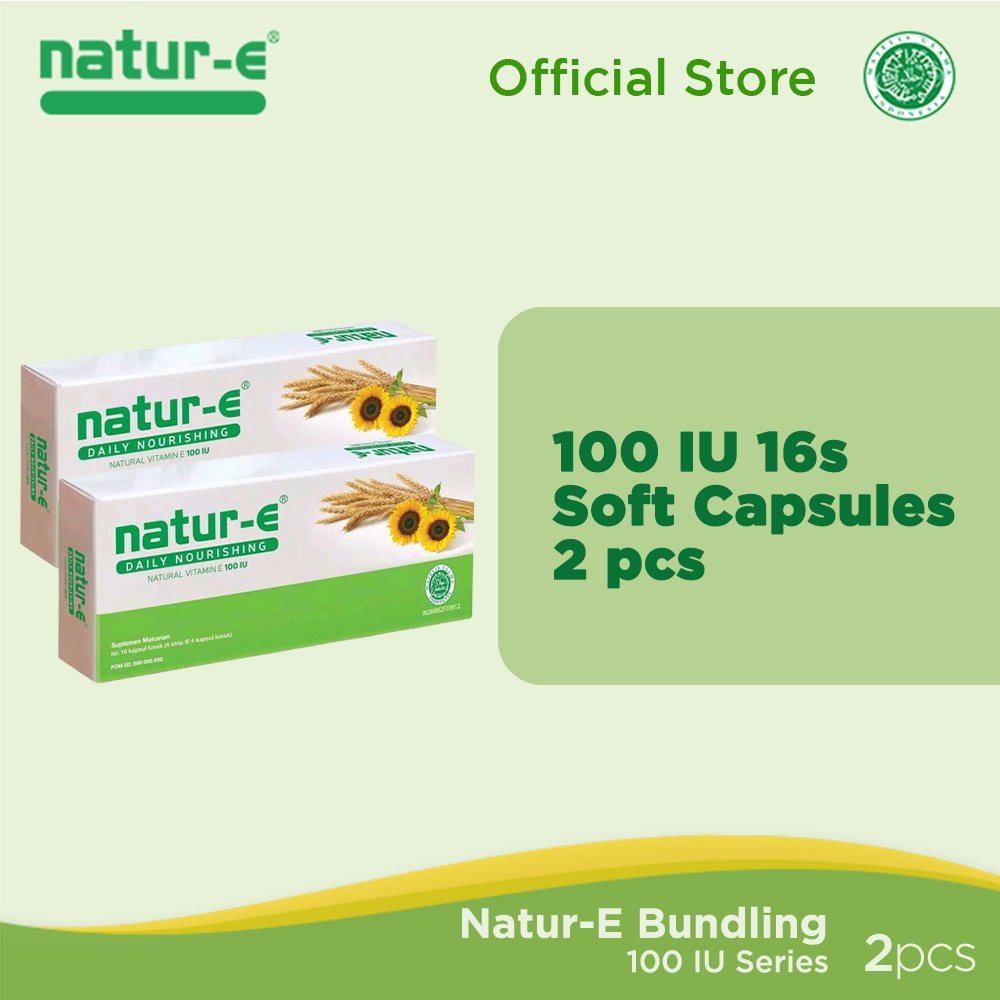 Jual Bundle Natur E Iu S Soft Capsule Pcs Suplemen