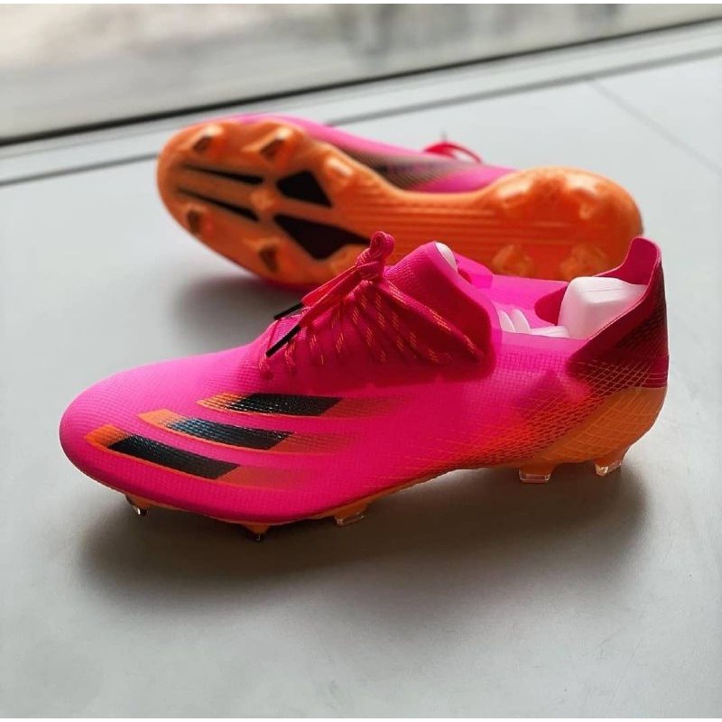 Jual Sepatu Sepak Bola Adidas X Ghosted Fg So Pink Shopee Indonesia