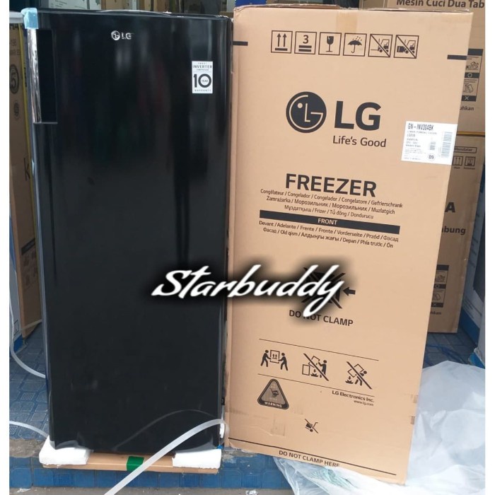 Jual LG GN INV304SL Freezer 6 Rak Smart Inverter Jabodetabek Shopee