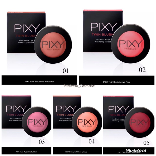 Jual Pixy Twin Blush For Cheek Lips G Shopee Indonesia