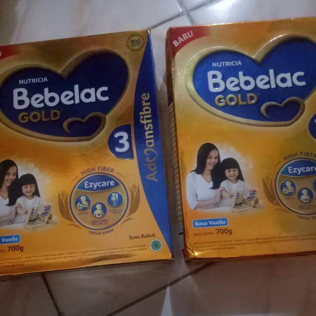 Jual Bebelac Gold 3 Rasa Vanila 700gr Bebelac Gold 3 Vanilla Shopee