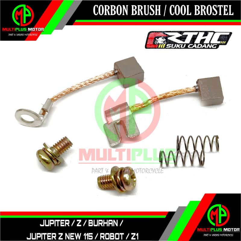 Jual Cool Col Brostel Arang Areng Dinamo Stater Starter Carbon Brush