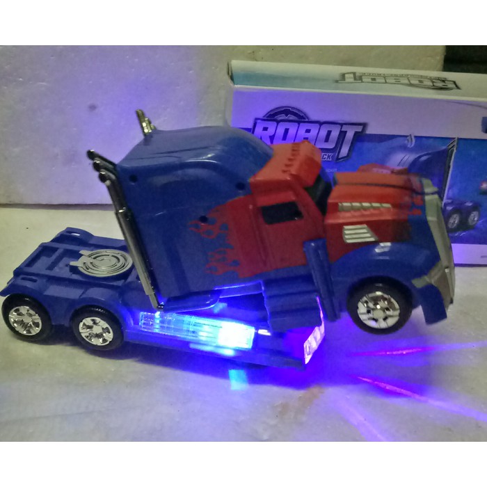 Jual Robot Robot Transform Truck Optimus Prime Mobil Berubah Jadi