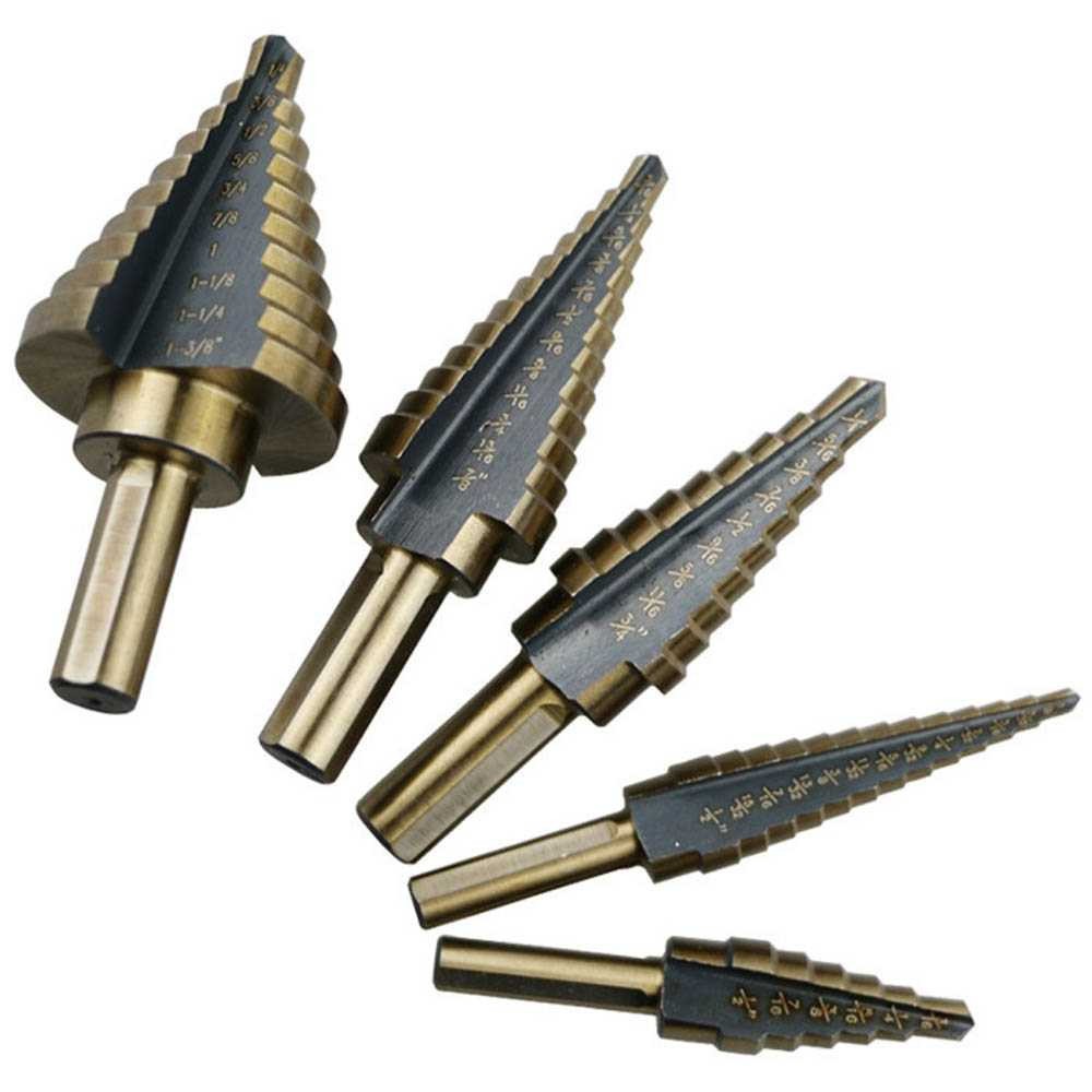 Jual Mata Bor Pagoda Spiral Drill 5pcs Shopee Indonesia