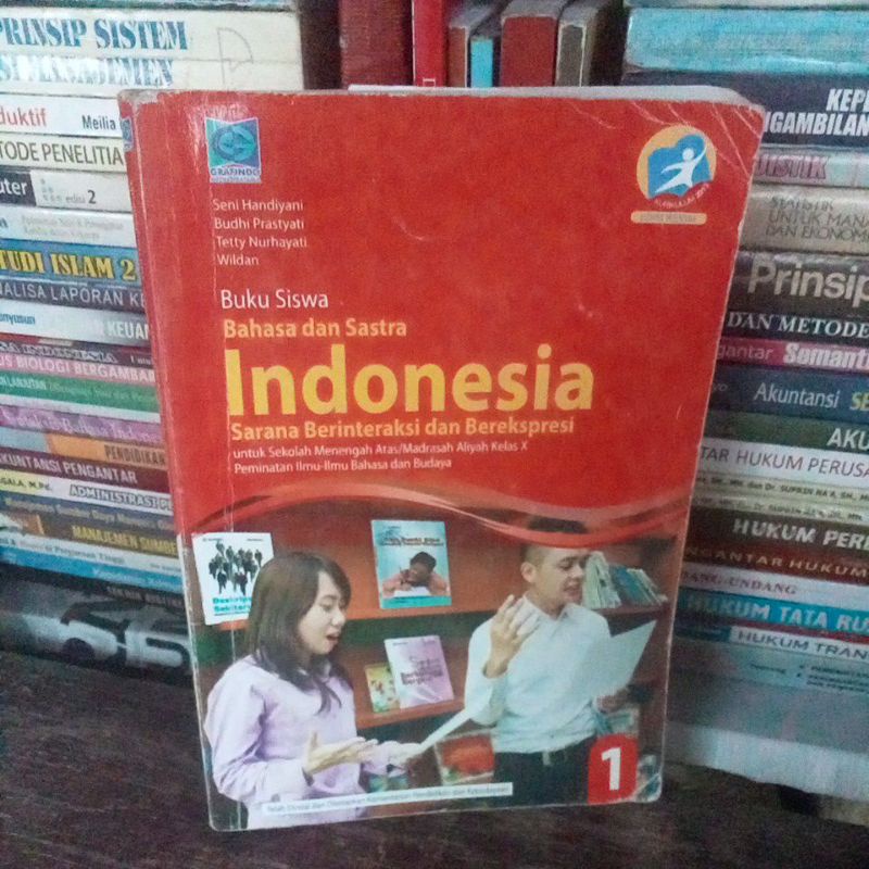 Jual Buku Siswa Bahasa Dan Sastra Indonesia Sarana Berinteraksi Dan