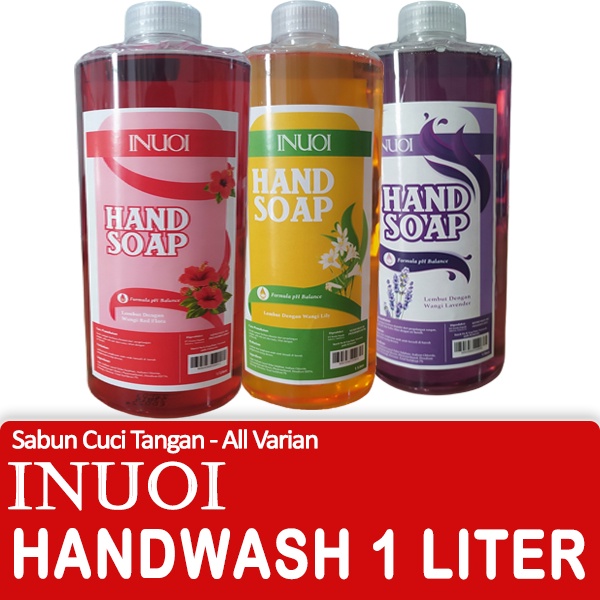 Jual Sabun Cuci Tangan Hand Soap Hand Wash Pump Liter Izin Edar