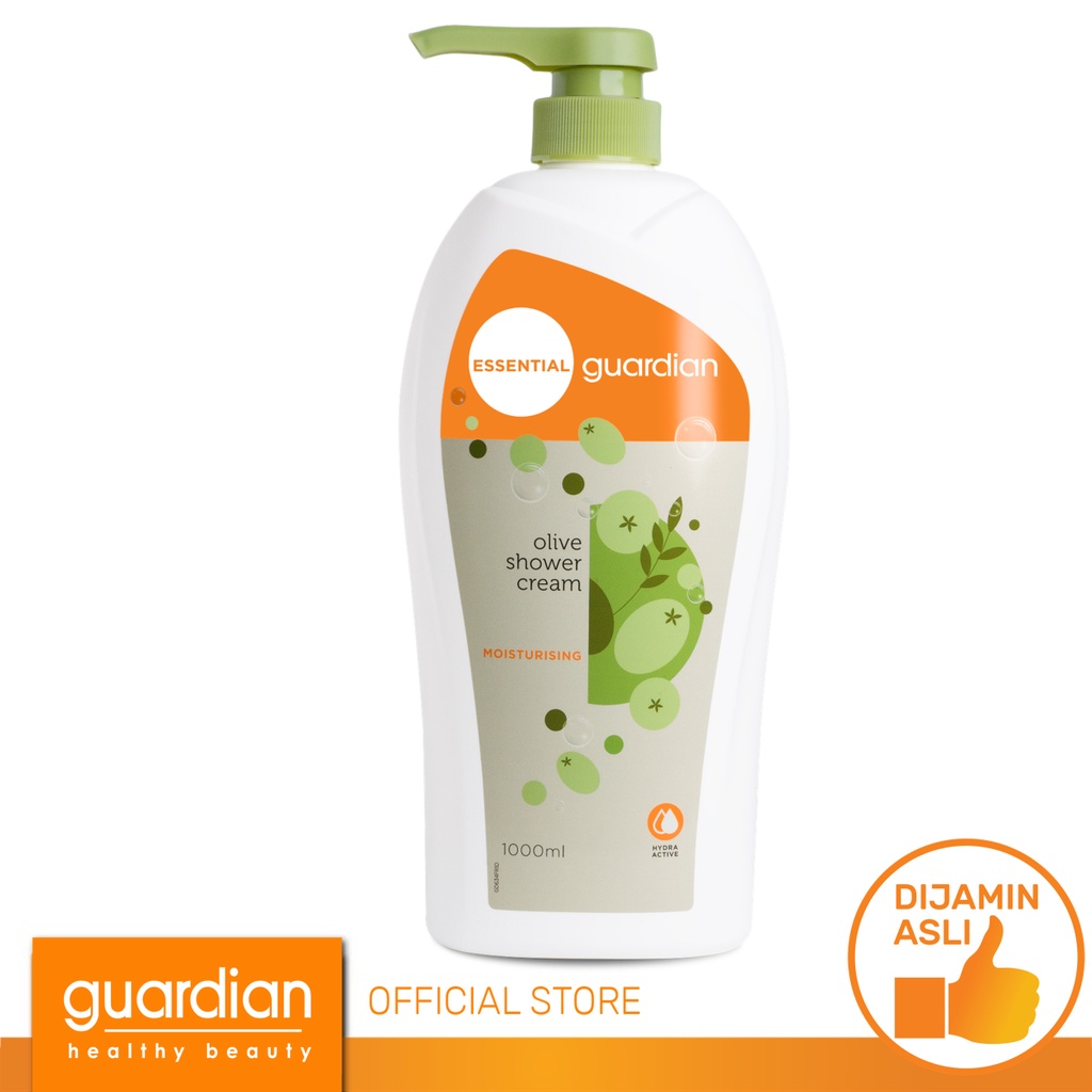 Jual Guardian Essential Silky Olive Shower Cream 1L Shopee Indonesia