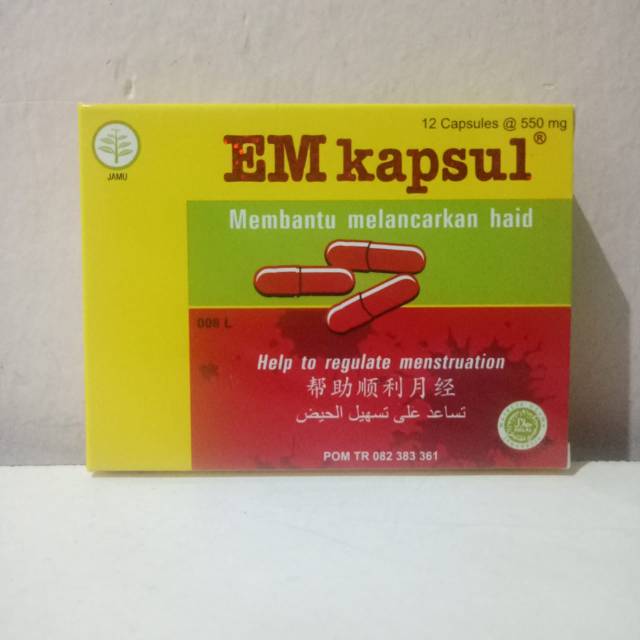 Jual Em Kapsul Isi 12 Kapsul Shopee Indonesia