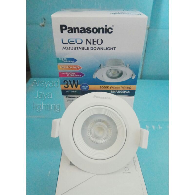 Jual Lampu Downlight Spotlight Panasonic Led Cob Watt Warna Kuning