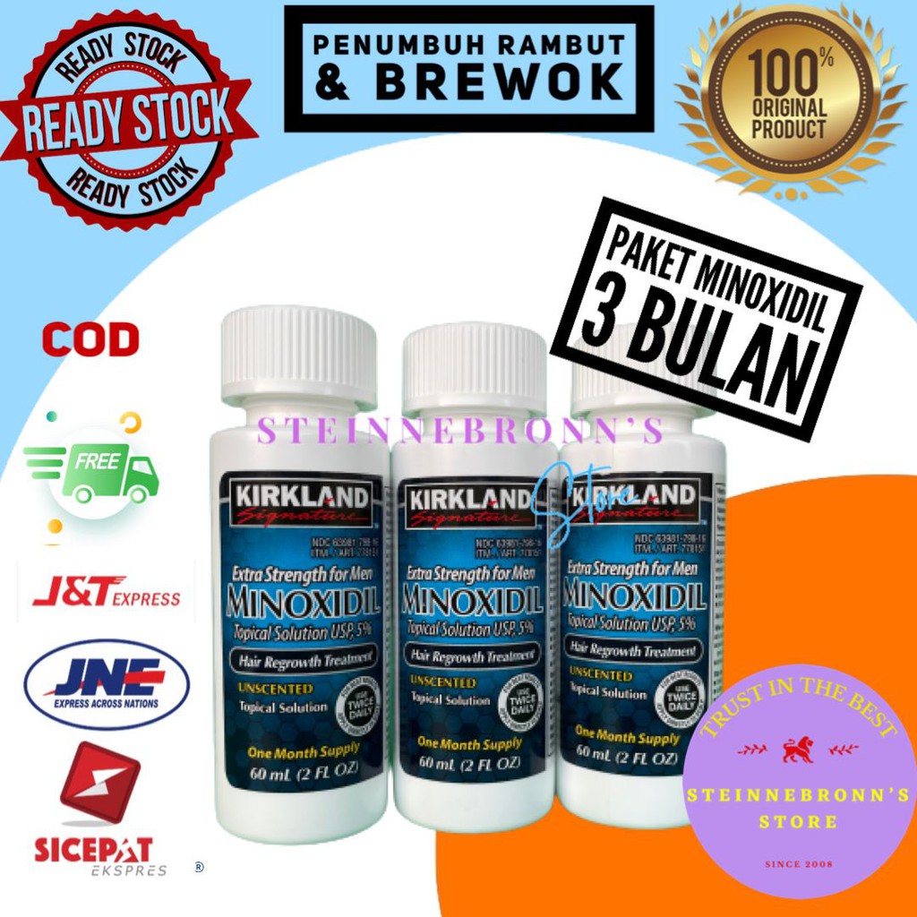 Jual Botol Minoxidil Kirkland Bulan Shopee Indonesia