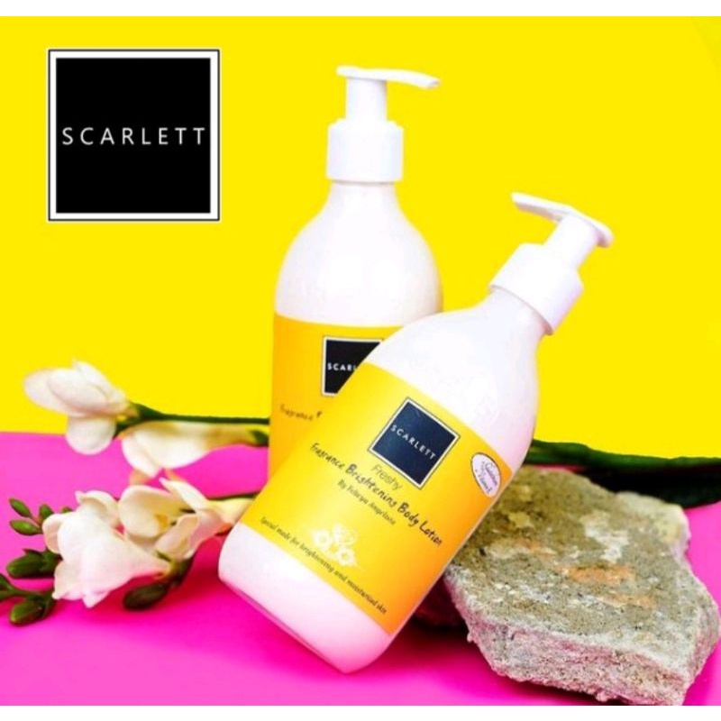 Jual Body Lotion Scarlett Whitening Freshy Shopee Indonesia