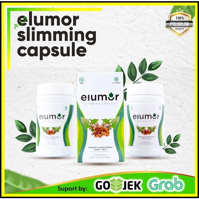 Jual Obat Pelangsing Herbal Elumor Slimming Capsule Bakar Lemak