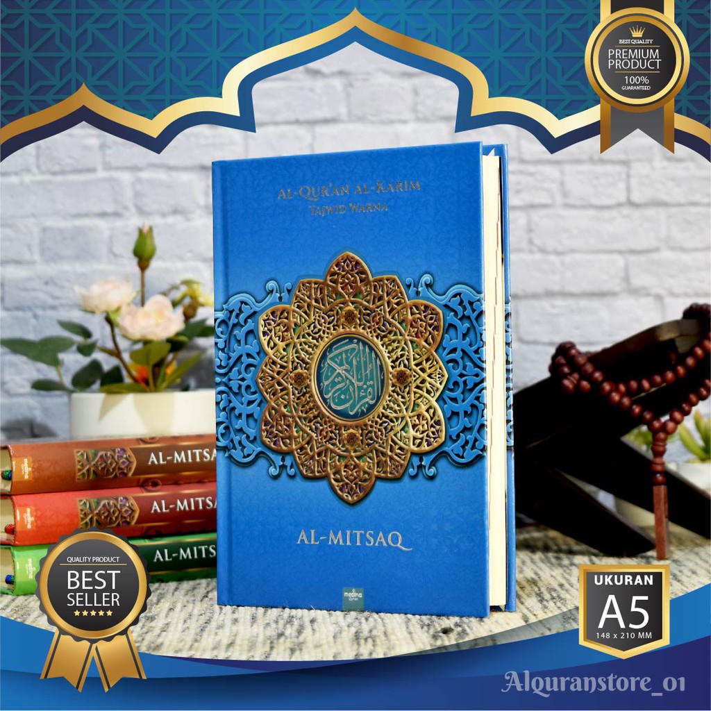 Jual Al Quran Ukuran Sedang Al Mitsaq A Quran Non Terjemah Tajwid