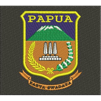 Jual Logo Provinsi Papua Termurah Bordir Komputer Shopee Indonesia