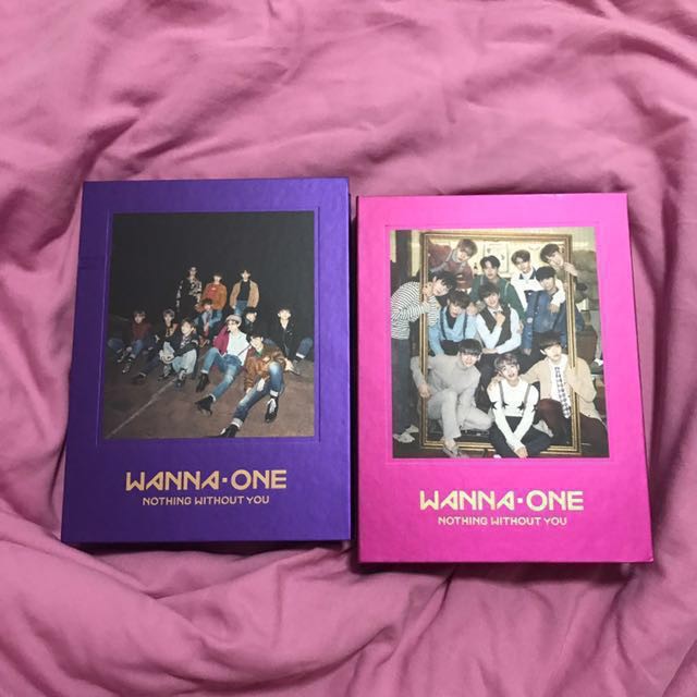 Jual Album Wanna One Nothing Without You Fullset Shopee Indonesia