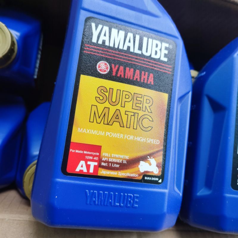 Jual OLI YAMALUBE SUPER MATIC 1 LITER Shopee Indonesia