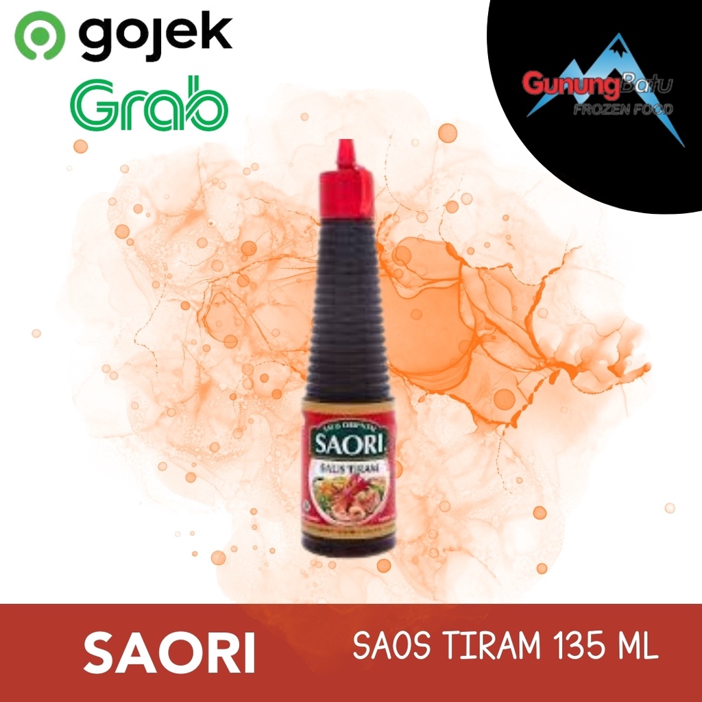 Jual SAORI SAOS TIRAM 135 ML Shopee Indonesia