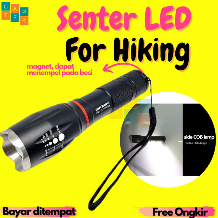 Jual Senter LED Torch Cree XM L T6 8000 Lumens Shopee Indonesia