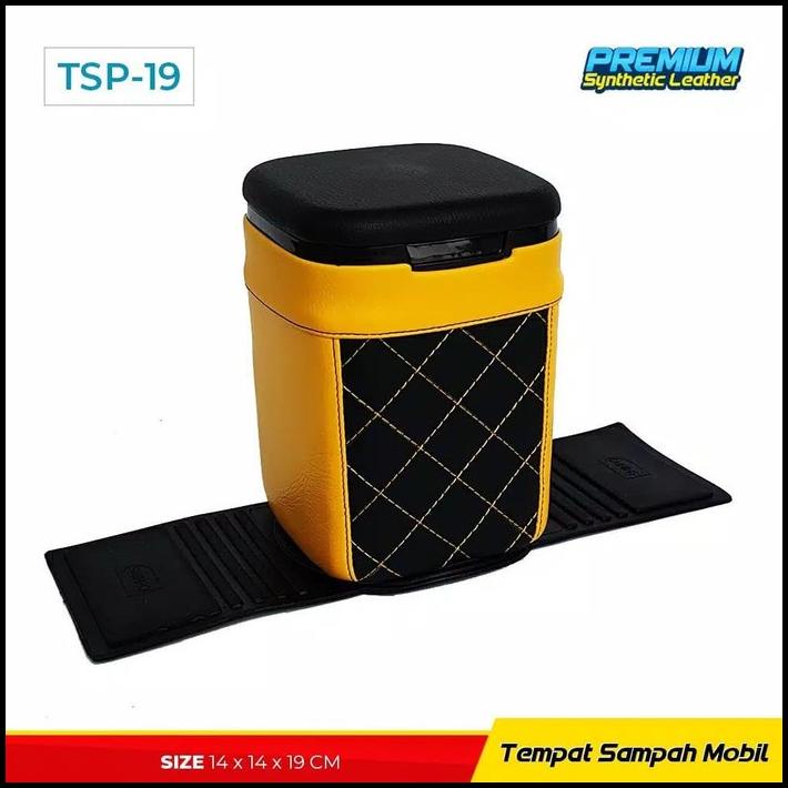 Jual Tempat Sampah Kotak Tong Sampah Kulit Premium Mobil Renault