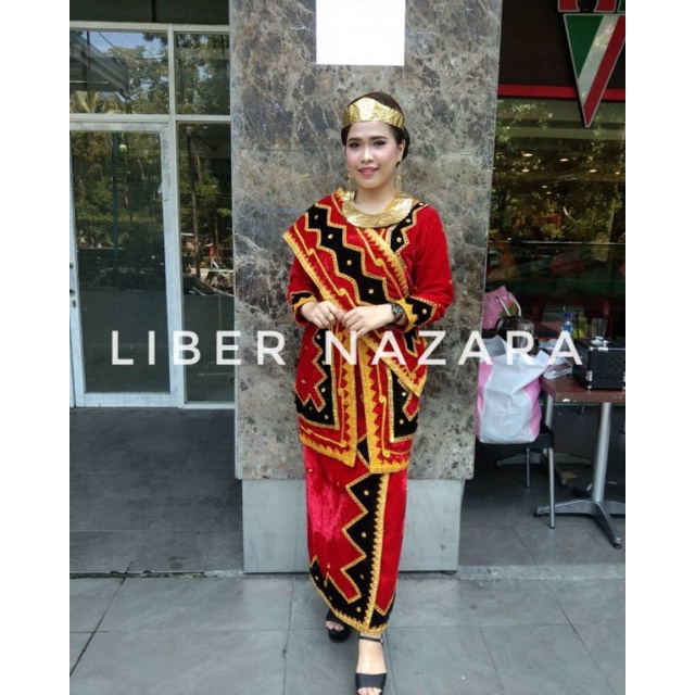 Jual Baju Adat Nias Cewek Lengkap Shopee Indonesia