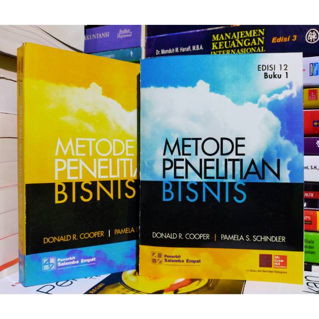 Jual Metode Penelitian Bisnis Edisi 12 Buku 1 2 Donald R Cooper