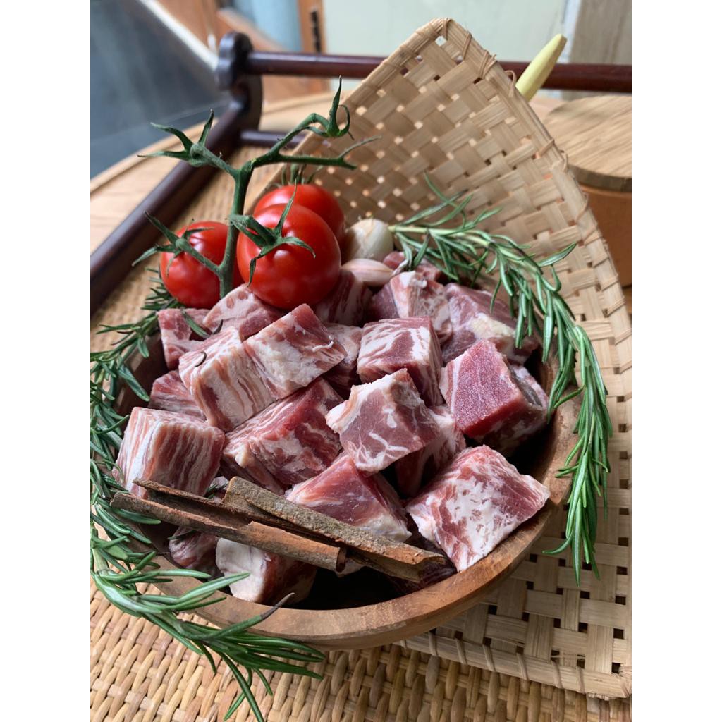 Jual Promo Saikoro Wagyu Beef Meltique Cubes 1KG 1000 Gram Shopee