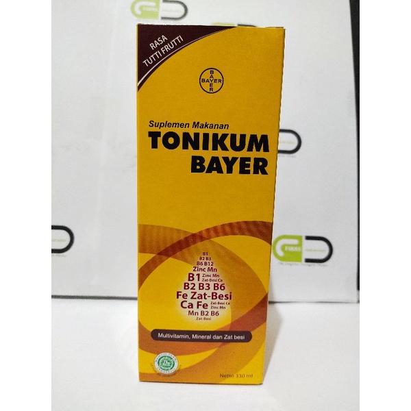 Jual Tonikum Bayer Multivitamin Tambah Darah 330 Ml Shopee Indonesia