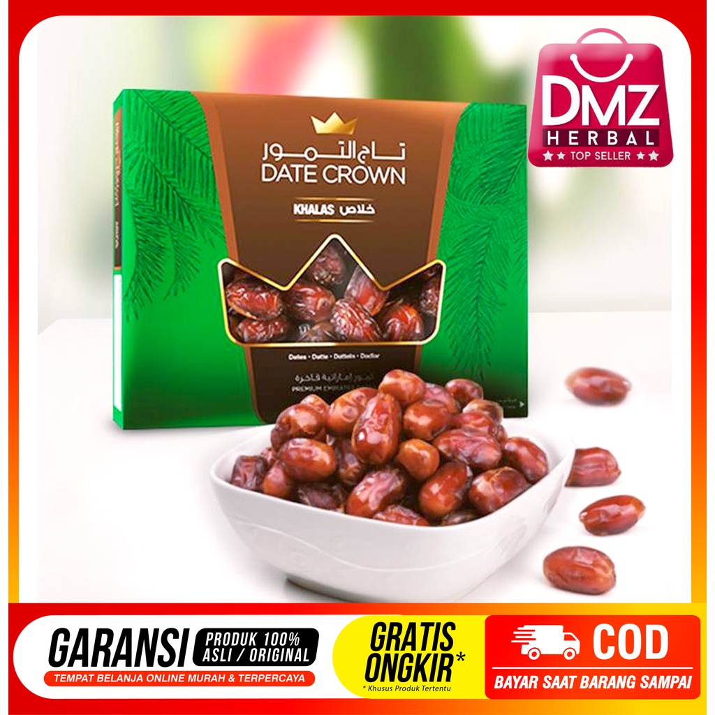 Jual Kurma Date Crown Khalas 1kg Kurma Khalas Original Shopee Indonesia