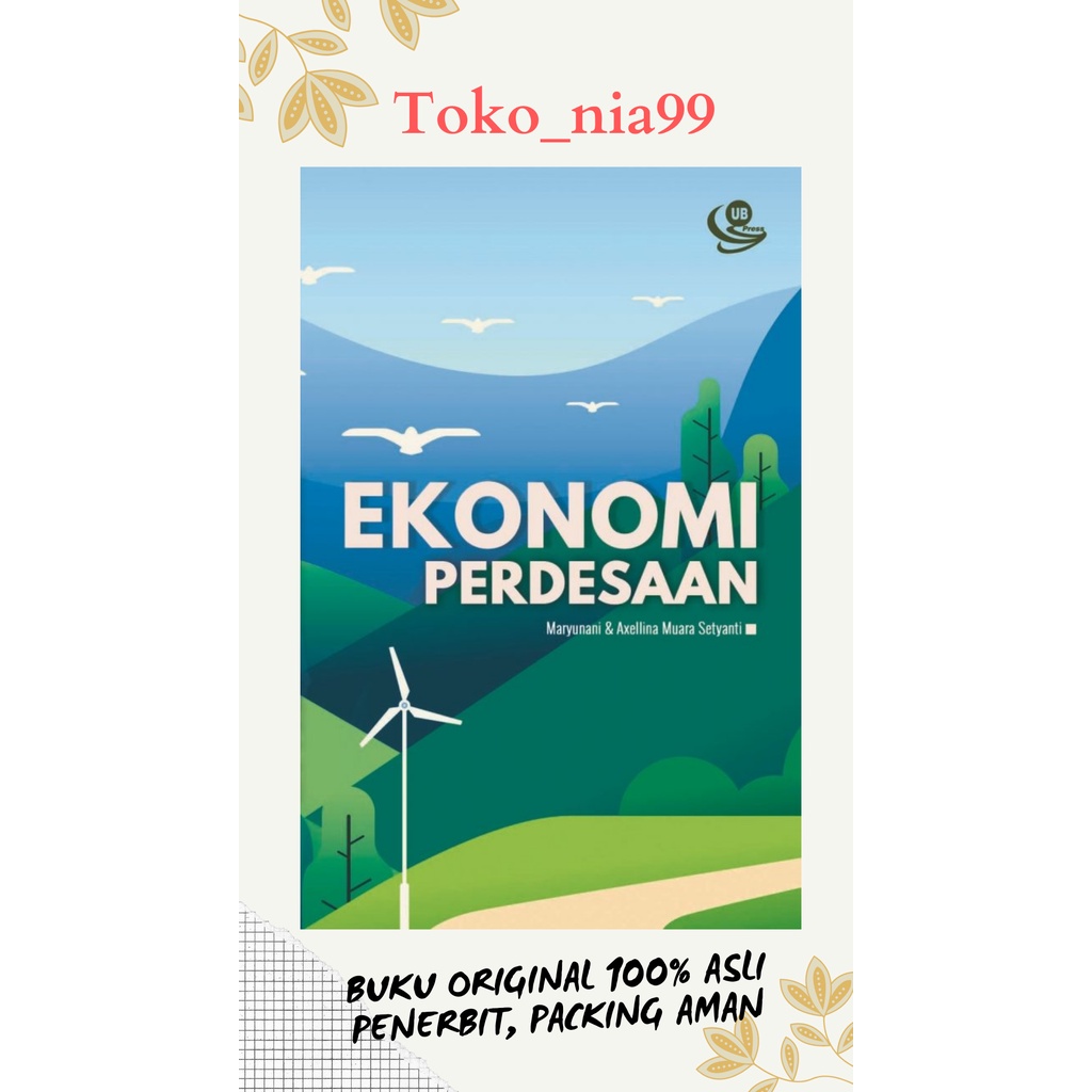 Jual Buku Original Ekonomi Perdesaan Shopee Indonesia