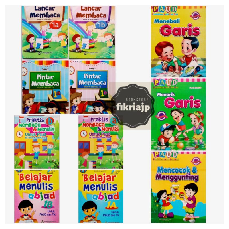 Jual Buku Paud Tk Sd Belajar Menulis Praktis Membaca Pintar Membaca