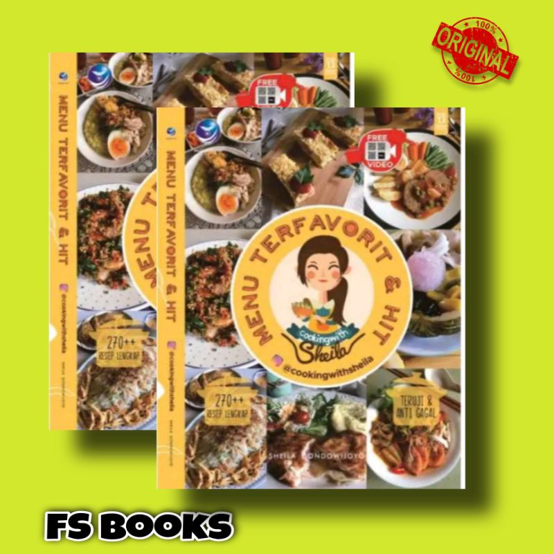 Jual Menu Terfavorit Dan Hit Dari Instagram Cooking With Sheila Full