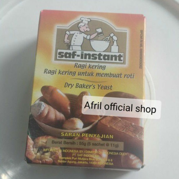 Jual Saf Instant Sachet Ragi Kering Dry Bakers Yeast 4sachet Shopee