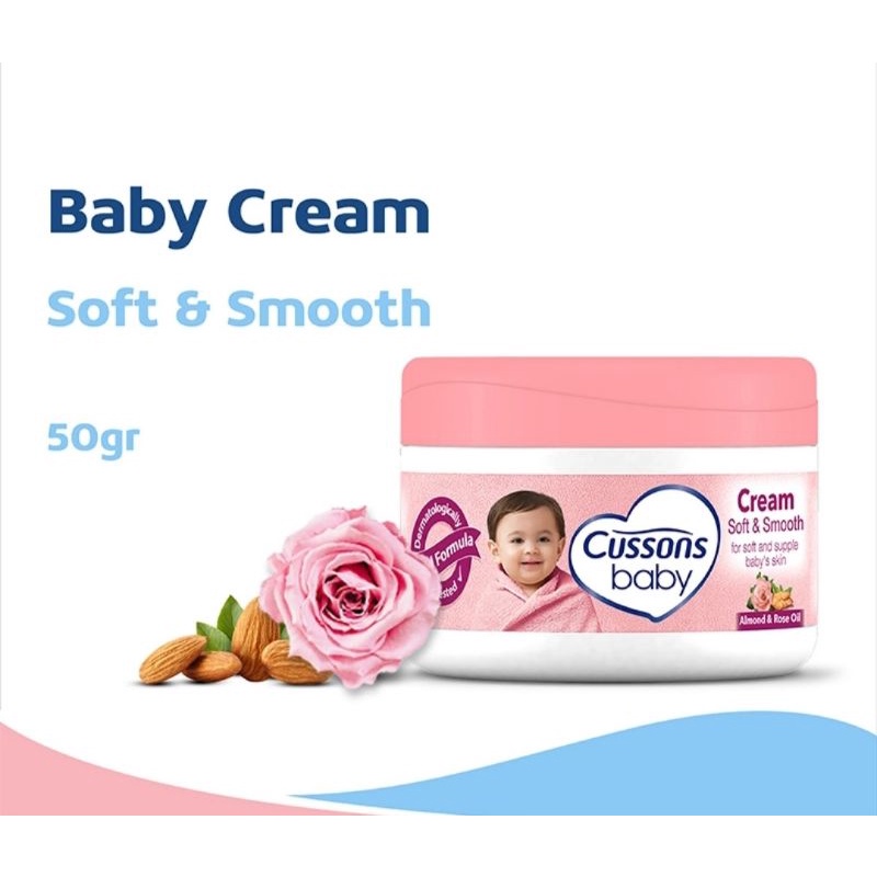 Jual Cussons Baby Cream Soft Smooth Gr Shopee Indonesia