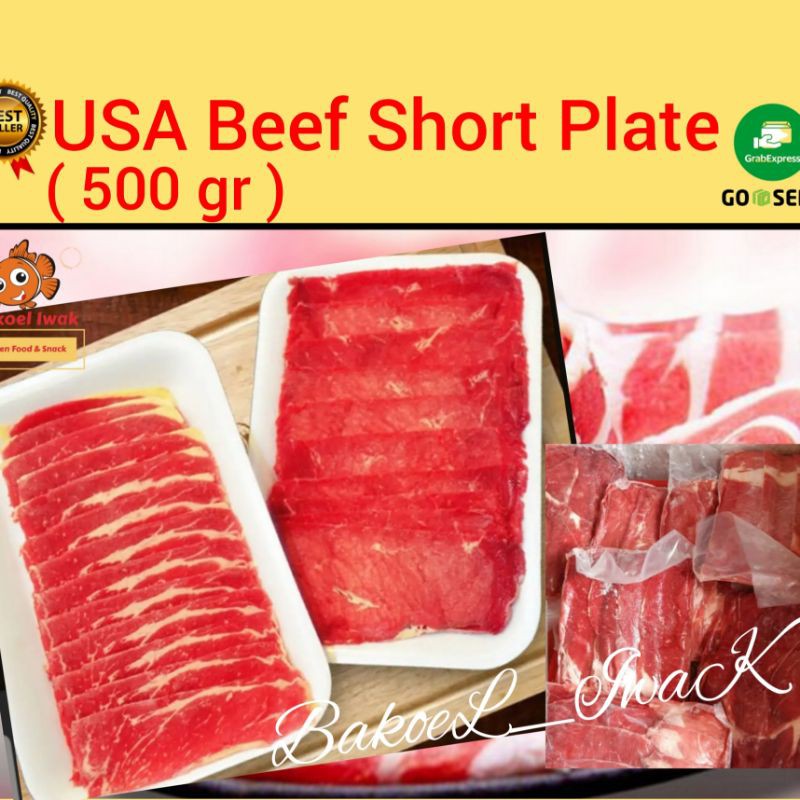 Jual Usa Beef Slice Shortplate Daging Sapi Sedikit Lemak Low Fat