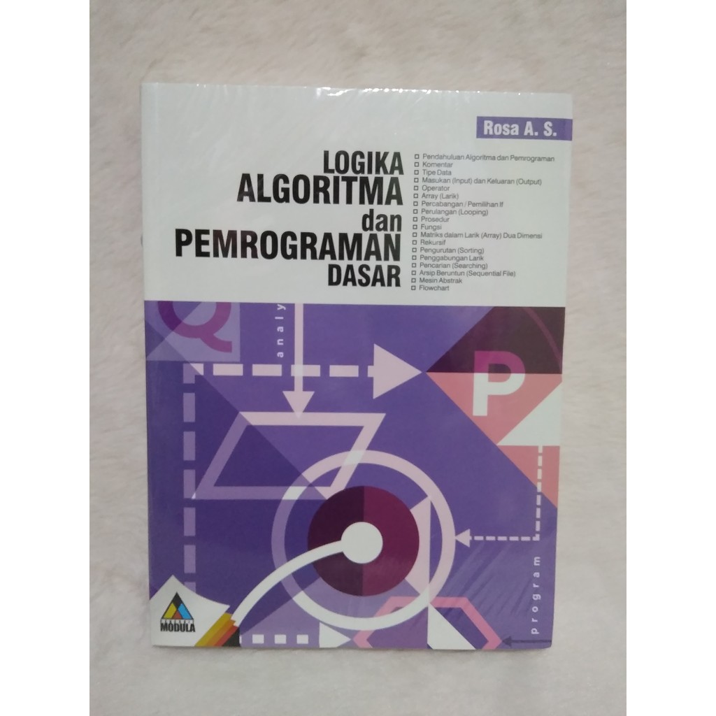 Jual Buku LOGIKA ALGORITMA Dan PEMROGRAMAN DASAR ROSA A S Shopee