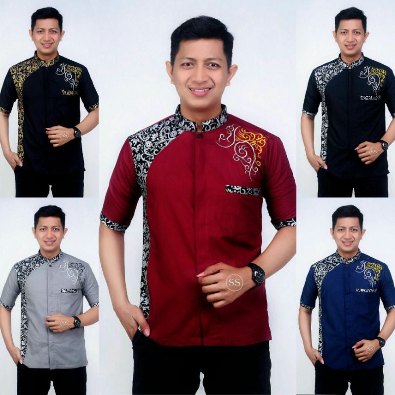 Jual BAJU KOKOH PRIA MUSLIM GUS AZMI SYUBBANUL MUSLIMIN Shopee Indonesia