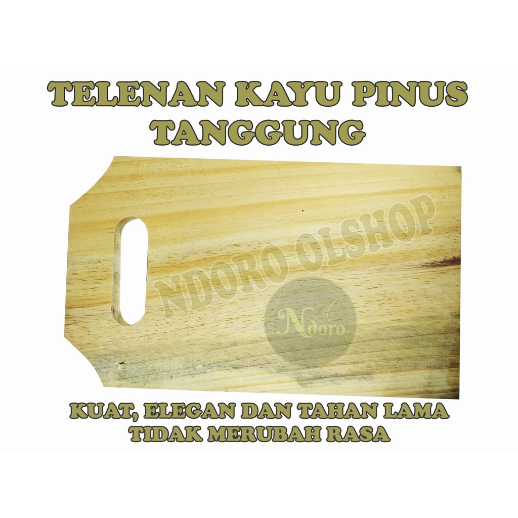 Jual TELENAN KAYU TEBAL ELEGAN HARGA MURAH Shopee Indonesia