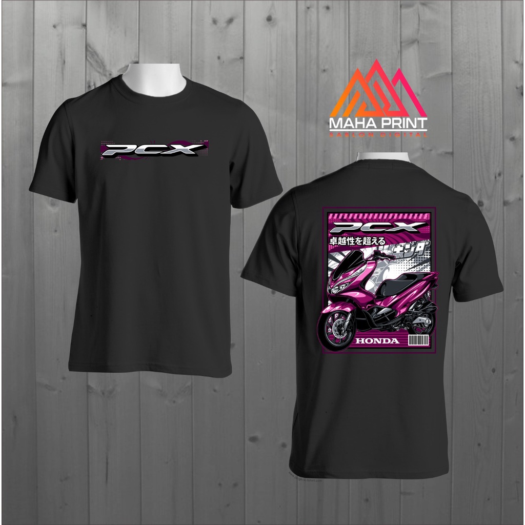 Jual Kaos Oblong Sablon Motor Pcs Shopee Indonesia