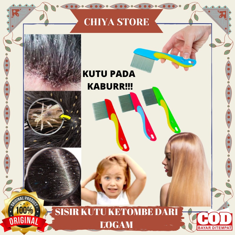 Jual Sisir Kutu Ketombe Dari Logam Shopee Indonesia