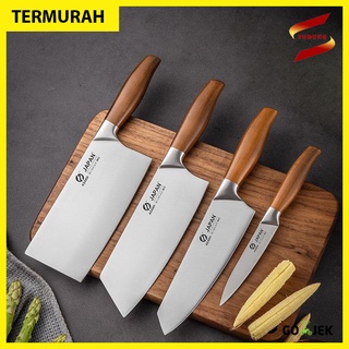 Jual Pisau Golok Daging Chopper Knife Stainless Steel Asakh Japan