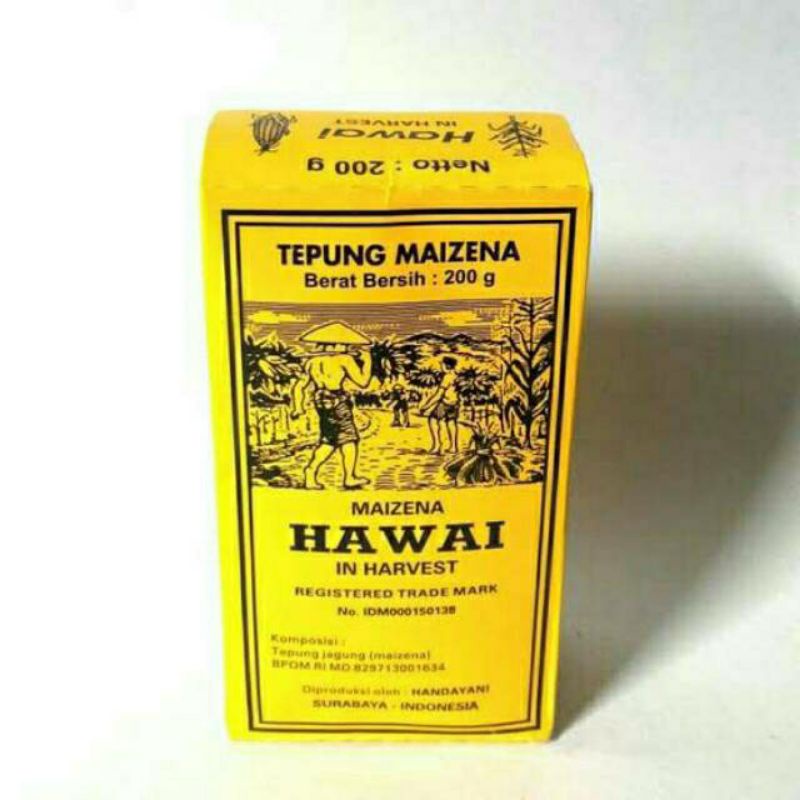 Jual TEPUNG MAIZENA HAWAI 200 GR Shopee Indonesia