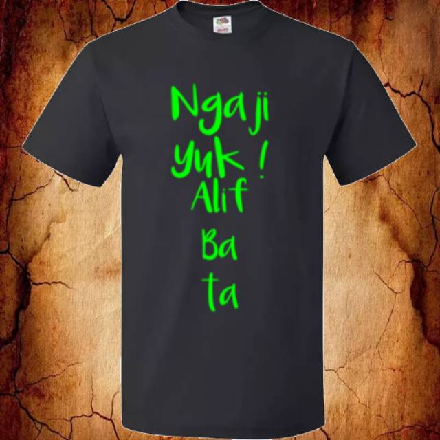 Jual Kaos Muslim Ngaji Yuk Shopee Indonesia