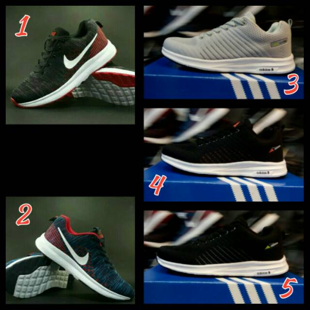 Jual Sepatu Kekinian Shy Sepatu Pria Adidas Marathon Running