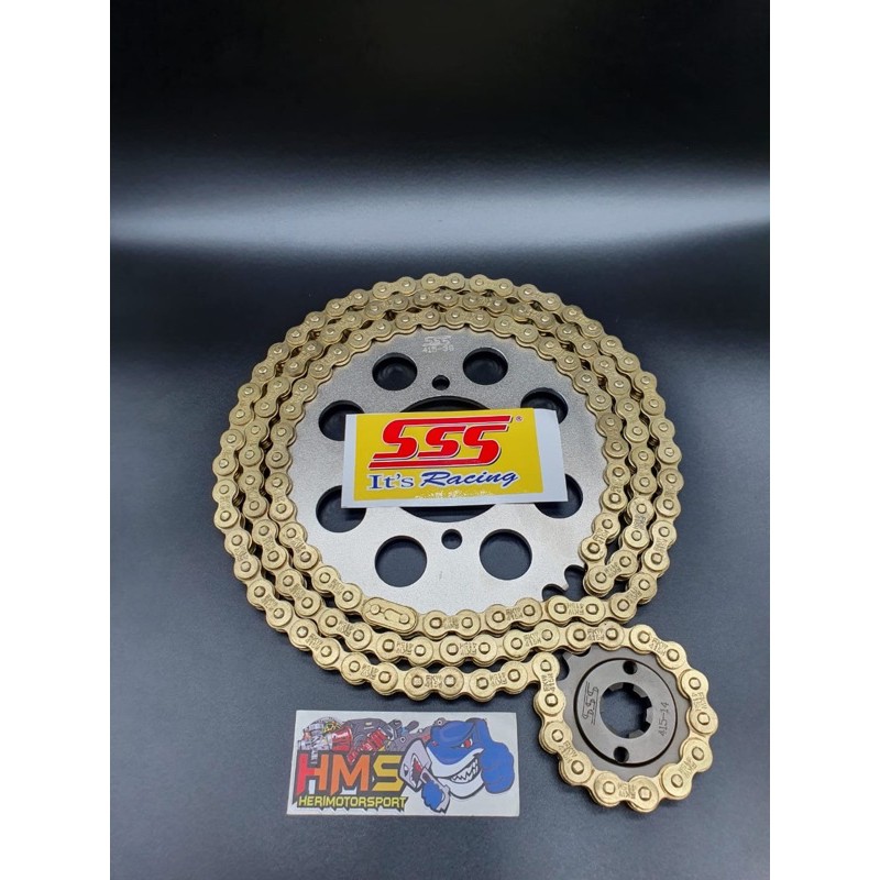 Jual Gir Gear Set SSS 415 Tipis Cbr Cb 150 R MegPro New Verza Sonic CB